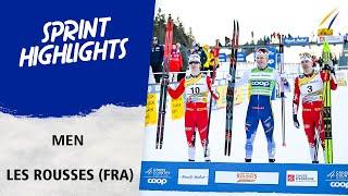 Edvin Anger keeps Norwegian Army at bay in France | FIS Cross Country World Cup 24-25