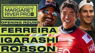 Italo Ferreira, Kanoa Igarashi, Callum Robson | Western Australia Margaret River Pro 2024