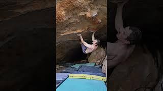 She's a Maneater at 8 Day Rain, Rocklands (V6) #bouldering #rocklands #outdoors