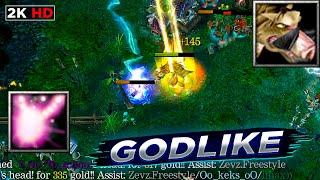 DOTA 1 - BRISTLEBACK GODLIKE GAMEPLAY | Warcraft 3 - Frozen Throne