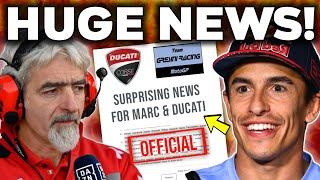 HUGE NEWS For Marquez JUST Got Leaked! Ducati Boss BRUTAL statement to Bagnaia | MotoGP News