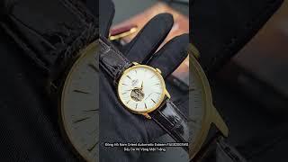 Review Đồng Hồ Nam Orient Automatic FAG02003W0 Dây Da Đen Mặt Trắng  | Hwatch Channel |