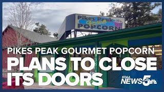 After 32 years of business, Pikes Peak Gourmet Popcorn plans to close its doors