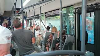 Tirana Bus Route 11 Ride 8 August 2024