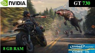 MY FIRST PC GAMEPLAY OF DAYS GONE IN 2023 [NVIDIA GT 730 4GB] [INTEL I3 8 GB RAM] LOW END PC.