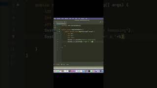 Swap two numbers in java | Swap #shorts #swap2numbers #youtubeshorts #sjprogrammingsolutions