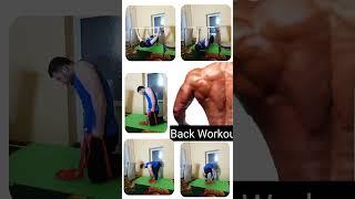 Back workout at home.!