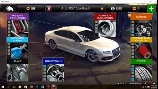 Nitro Nation Unlock Audi RS7 sportback and test 1 mil