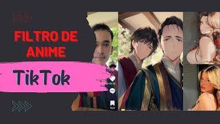 COMO USAR FILTRO DE ANIME EN TIK TOK | Efecto Ai Manga