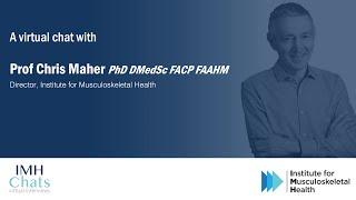 IMHChats with Prof. Chris Maher