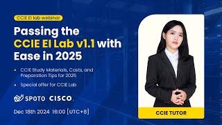 ‍ Pass Your CCIE EI Lab v1.1 Easily in 2025 with SPOTO  Latest Passing Tips Inside