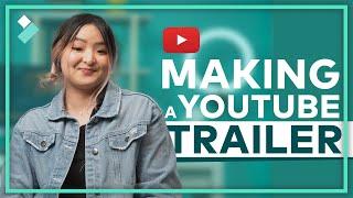 Make Your Own YOUTUBE CHANNEL TRAILER! | Wondershare Filmora Tutorial