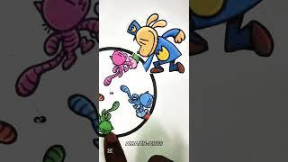 Which one is correct? Li'l Petey #shorts #dogman #peteythecat