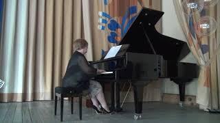 #IStepanovaBorovskaya  plays  Adagio op.19 by I. Stepanova Borovskaya