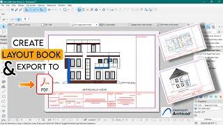 How To Create Layout Book And Export To PDF in Archicad