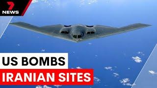 US strikes cripple Iranian nuclear program | 7NEWS
