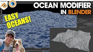 EASY ANIMATED OCEANS in Blender - Getting Started with the Ocean Modifier!