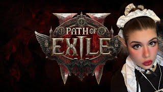 ПРОХОЖДЕНИЕ Path of Exile 2 ОТ КОСПЛЕЕРШИ ЭЛЬФА  [ENG/RU/FR]  Онлайн эфир  #общение #девушка #донат