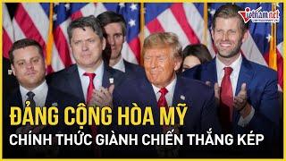 Đảng Cộng hòa Mỹ chính thức giành chiến thắng kép với Tổng thống đắc cử Trump và Thượng viện