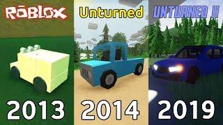 The History of Cars in Unturned (Deadzone - Unturned II)