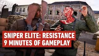 9 Minutes of Sniper Elite: Resistance Gameplay