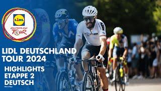 Lidl Deutschland Tour 2024 - Highlights Etappe 2