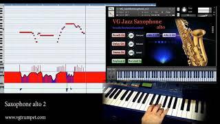 NI Kontakt Alto Saxophone Sample library, brass and woodwind vst
