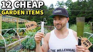 12 CHEAP Purchases That Actually Improved My Garden