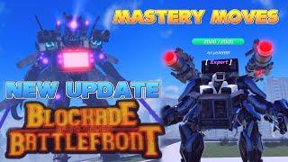 MASTER MOVES || NEW UPDATE SKIBIDI TOILET BLOCKADE BATTLEFRONT || ROBLOX