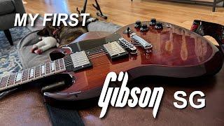 My First SG Guitar - Gibson SG Standard