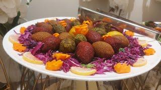 HOW TO PLATING KOBAH ARABIAN FOOD!!