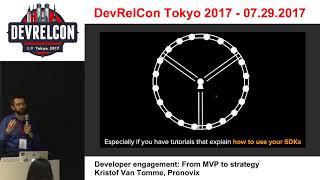 Developer engagement: strategy vs best practices by Kristof Van Tomme, Pronovix