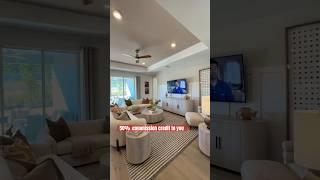 50% commission credit for my buyers on new construction #realestate #realtor #newhometour
