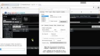 Test your winamp/myradiostream.com music stream!
