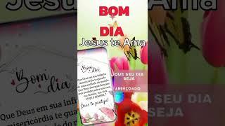 Um dia Abençoado/Jesus te abençoe... #Bomdia #fé #mensagem #louvor