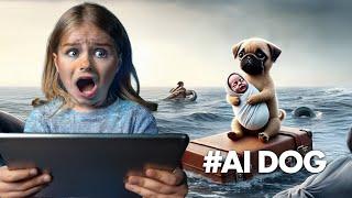 iPad Kids Watching AI Dog Rescue be like