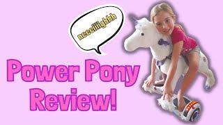 Britt Reviews the Power Pony   a Hoverboard and Pony in ONE!