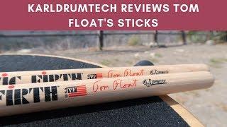 Product Review: Karldrumtech Reviews Vic Firth Signature Series Tom Floats!