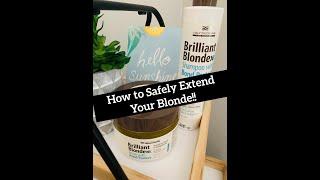 How to Extend & Keep Blonde Hair Coloring Healthy