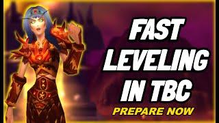 TBC Classic level 61 in 20 min - pre patch preparation