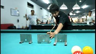Học đánh bida với Khiem Le-Tập bida chỉ với 45 phút - Billiard practise in 45 minutes