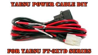 Yaesu Power Cable DIY / Кабель Питания Yaesu FT-857D своими руками