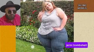 big model jenni bombshell ssbbw big belly model in fashion #plus_size_models