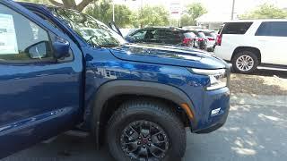 70530 2023 Nissan Frontier PRO-4X in Deep Blue Pearl