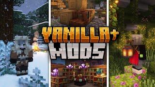 TOP 30 MODS que Mejoran el Minecraft Vanilla 1.20.1 - 1.20.4 | Forge & Fabric