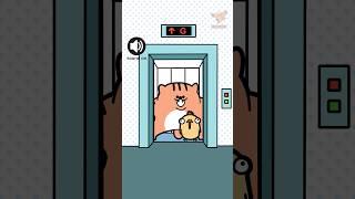 Stop Playing with the Elevator, Please‼️ | GAG ANIMATION | GUGUGU #animation #cartoon #anime #comedy