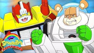 If SpongeBob was a TRANSFORMER!  | "Karate Choppers" | SpongeBob: Reimagined