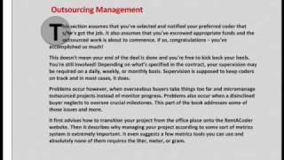 Outsourcing Management (Part 1)