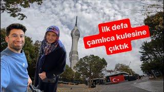 Çamlıca kulesine kahvaltıya gittik hayran kaldık