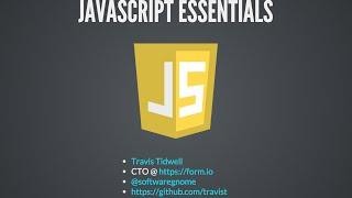 Javascript Essentials (Revised)